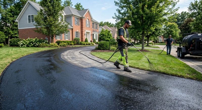 Asphalt Driveway Sealing in Tampa, FL
