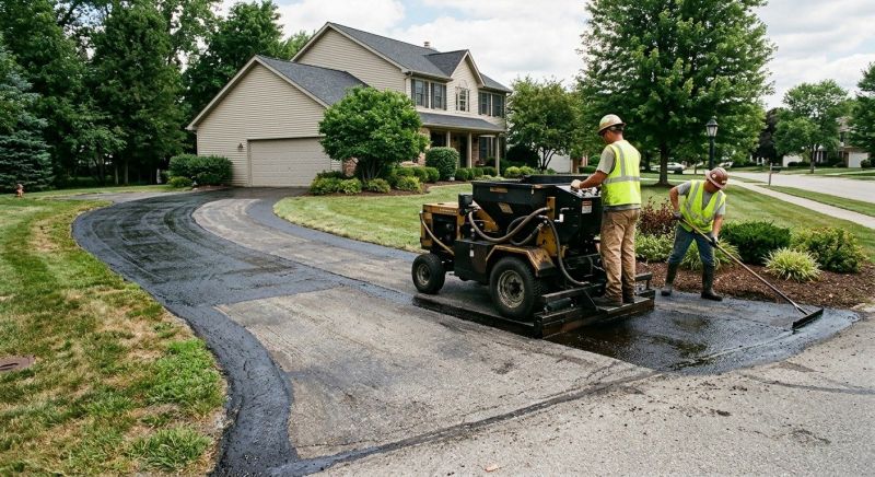 Asphalt Driveway Sealing in Fort Myers, FL